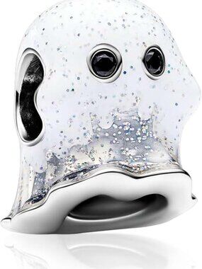 Sterling Silver Halloween Charm Beads for Bracelets & Necklaces - Perfect Gift!